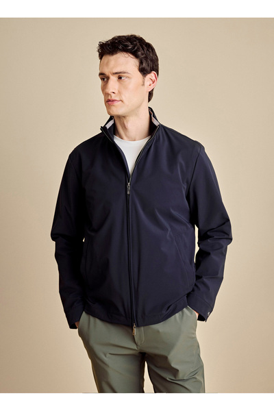 BROOKS BROTHERS Navy Blue Men's Standard Coat Bbss26Mjc001