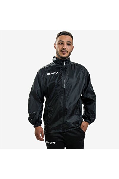 Givova Jacheta ploaie RAIN BASICO 3XS, Negru JG