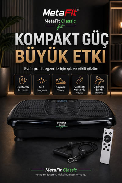 metafit Titreşimli Egzersiz Spor Aleti Masaj Sıkılaşma Zayıflama Selülit Osil...