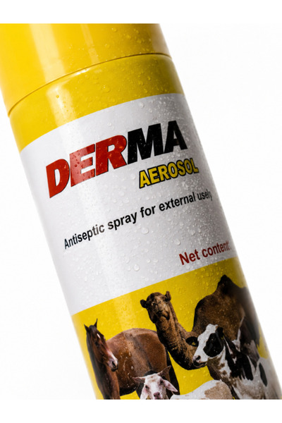 aerosol Derma Antiseptic 200ml Spray – Animal Wound Care & Infection Protect
