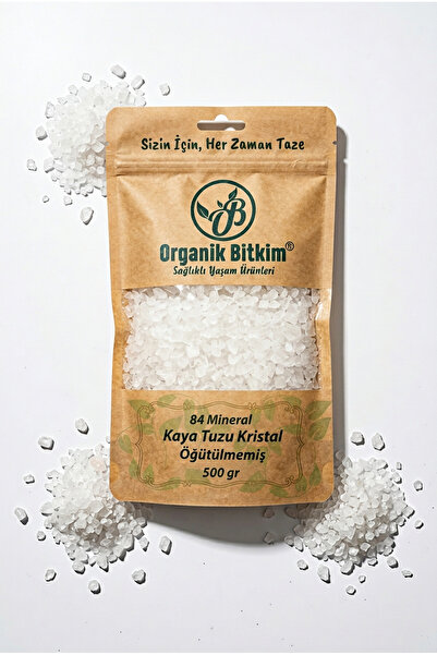 OB Organik Bitkim 84 Mineral Doğal Çankırı Kristal Kaya Tuzu 500 gr