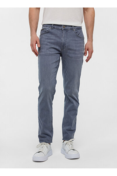 Back And Bond Gray Men's Slim Fit Trousers B34S35013
