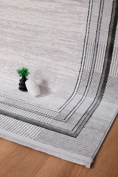 Valery Home Voyage %100 Akrilik Yumuşak Dokulu Halı Kilim Salon Mutfak Korido...