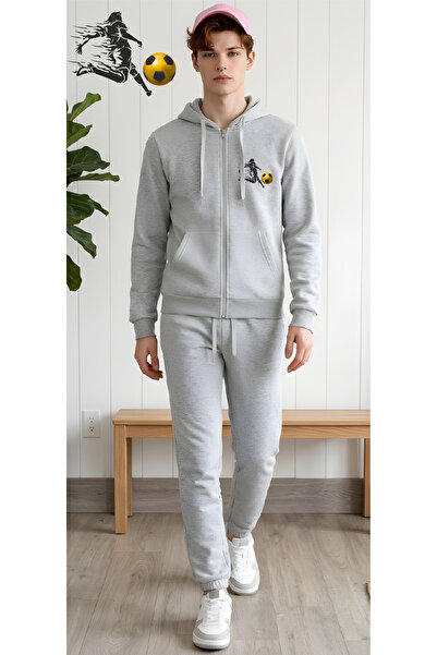 HOFFNUNG FULL ZIP FOOTBALL PLAYER Set de trening supradimensionat