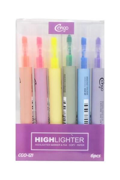 Generic Brand Cengo Highlighter Pen Set of 6