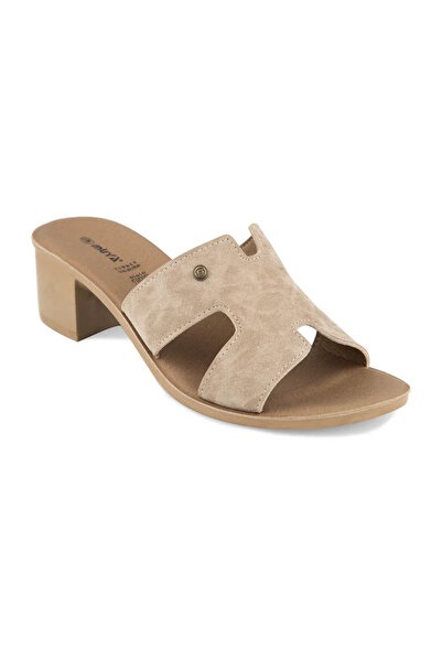 Muya İliyonse Full Orthopedic Heeled Women's Slippers