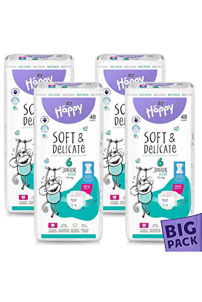 Baby happy Pachet promoțional: Scutece Bella Happy Soft & Delicate Junior Ext...