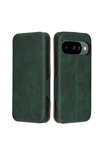 Techsuit Carcasă pentru Google Pixel 10 / 10 Pro - Portofel Sigur Plus - Verde