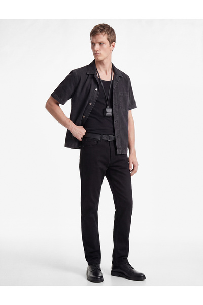 Cotton Regular Waist Skinny Fit Jeans - Michael Jean