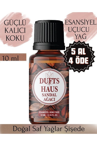 duftshaus Sandal Ağacı Esansiyel Uçucu Koku Yağı Difüzör Esansı Buhurdanlık A...