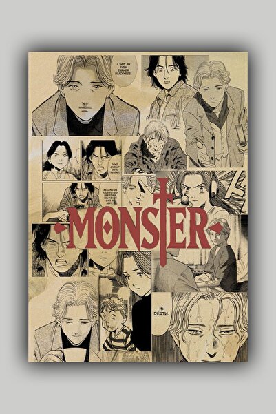 Luna Marissa Anime The Monster Poster - Çerçevesiz Duvar Posteri