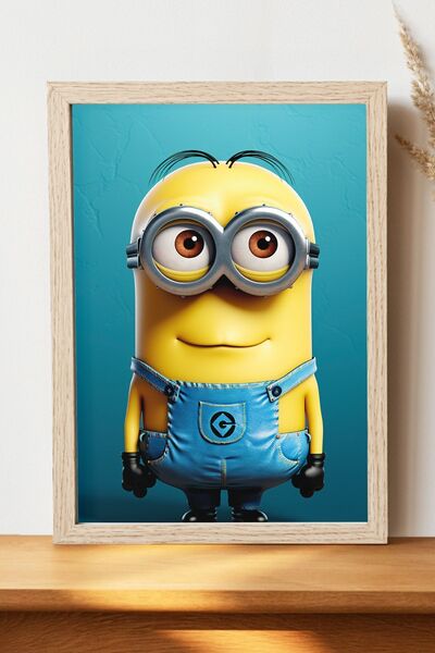 Luna Marissa Αφίσα Minion - Αφίσα τοίχου από γυαλιστερό χαρτί χωρίς πλαίσιο