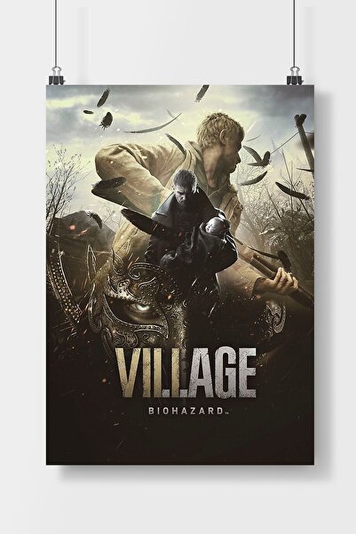 Luna Marissa Resident Evil Oyun Poster Çerçevesiz Duvar Posteri