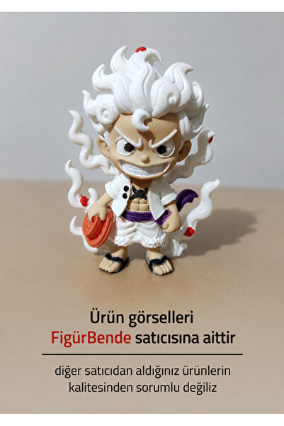 FigurBende One Piece Monkey D. Luffy Figür 8 cm