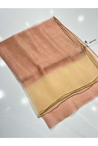Modario Armanda Stone Silvery Tulle Shal 30% Silk - 3