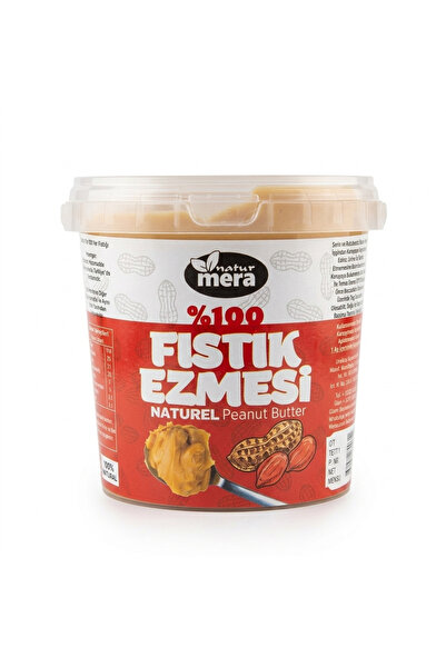 naturmera %100 Saf Şeker Ilavesiz Fıstık Ezmesi 1000 G