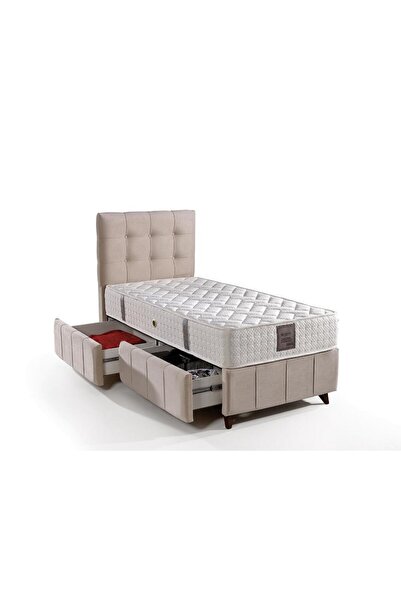 Mobilya Dükkanım MD Polo - Smart 120x200 Tek Kişilik Yatak, Baza, Başlık Seti...