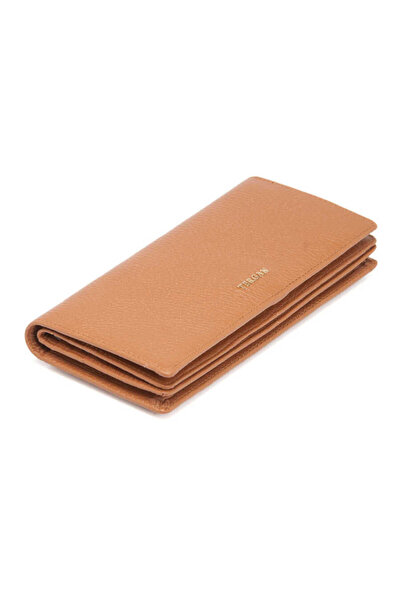 Tergan Tan Genuine Leather Women's Wallet - S1Cb00005685-B67