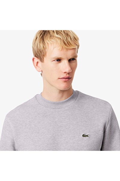 Lacoste Fleece Crew Neck Sweatshirt - SH9608-00-CCA