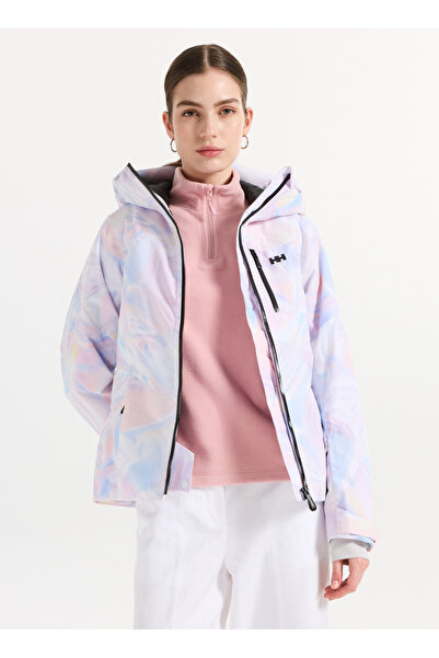 Helly Hansen HHA.66086_HHA.687_W VALDISERE 3.0 Lila Normal Fit Desenli Kadın ...