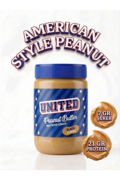 United Fıstık Ezmesi-(%85)-600gr