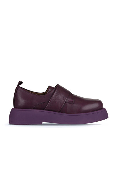 Bueno Shoes Purple Leather Women's Classic Shoes 01Wz6404