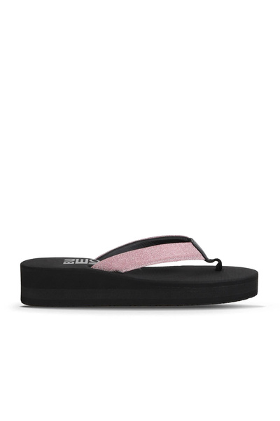 Bueno Shoes Ženske papuče sa sjajnim peskom i lososom 26wt202244