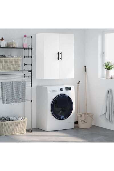 Concept Dulap cu montaj pe perete, alb, 69,5x34x90 cm