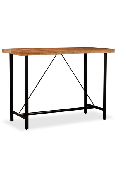 Concept Masă de bar, lemn masiv de acacia, 150 x 70 x 107 cm