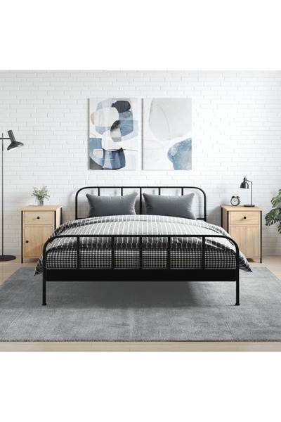Concept Noptiere, 2 buc., stejar sonoma, 40x42x60 cm, lemn prelucrat