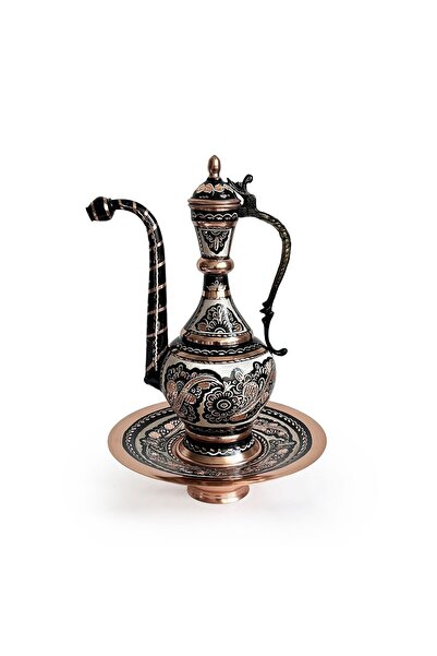Shark Anatolia Erzincan El İşleme Bakır İbrik 35cm