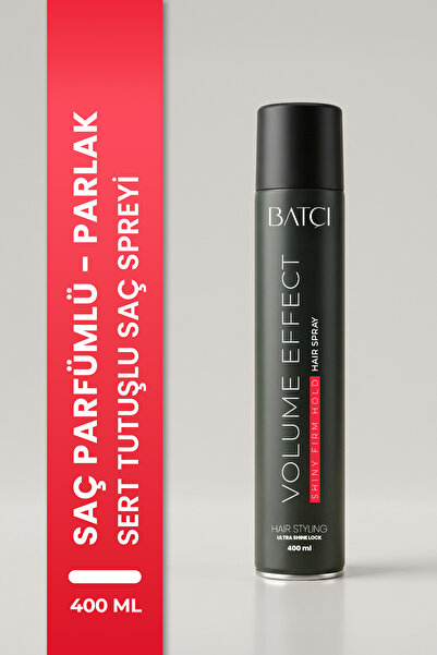 Batçı Hair Atelier Saç Parfümlü Islak Ve Çok Sert Tutuşlu Saç Spreyi 400 ml