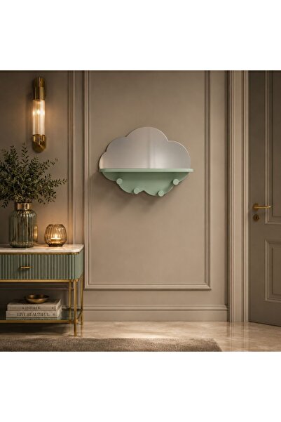 Gift Design Suport oglindă MDF verde 39x28cm