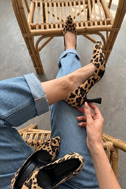 DİVOLYA Prsluk Leopard (8CM) Visina pete Svakodnevna upotreba Stiletto