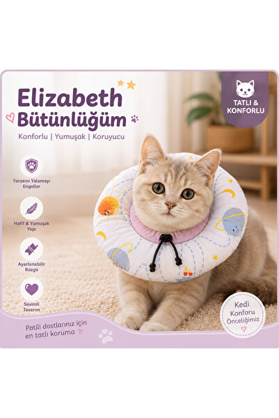 yalıpet Kedi Köpek Boyunluk - Koruyucu Elizabeth Yaka & Tırnak Kesme Yardımcı...