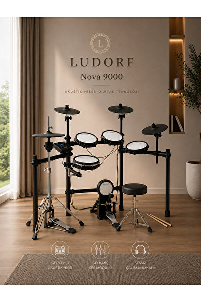 Ludorf Nova9000 Pro Dijital Bateri