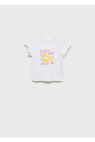 MANGO Baby Tricou cu model cu volane