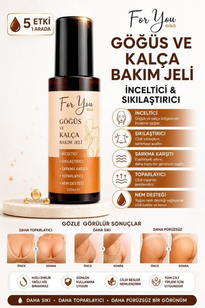 For You Gold Sıkılaştırıcı, Toparlayıcı, Küçültmeye Yardımcı Göğüs Ve Kalça B...