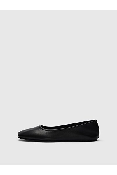SELECTED Ballerinas Leder