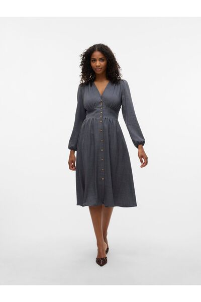 Vero Moda Kleid VMMELANEY Midikleid