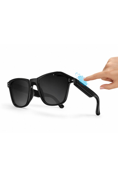 Generic SG-19 Pro Smart Audio Glasses Bluetooth Wireless Hi-Fi Black