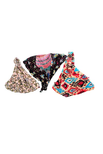 YELPAZE DÜNYASI Bandana Parașuta Model Elastic 3 Piese