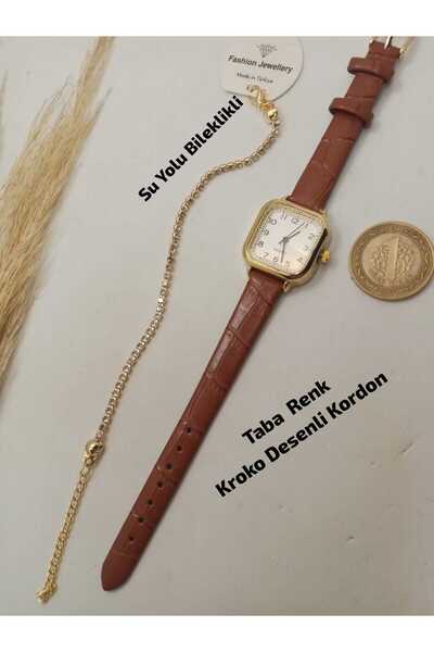 Brality Retro Women's Wristwatch with Numerals Modern, Vintage Model Genuine ...