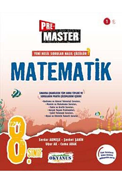 Anla Kazan Yayınları Okyanus 2026 8. Sınıf Matematik Pre Master Soru Bankası