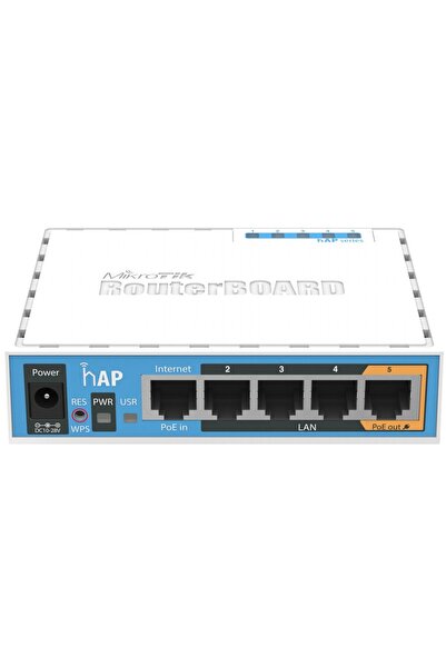 MIKROTIK hAP с 650MHz процесор, 64MB RAM, RB951UI-2ND