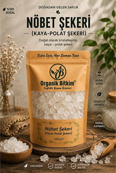 OB Organik Bitkim Nöbet Şekeri (Kaya-Polat Şekeri) 150 gr