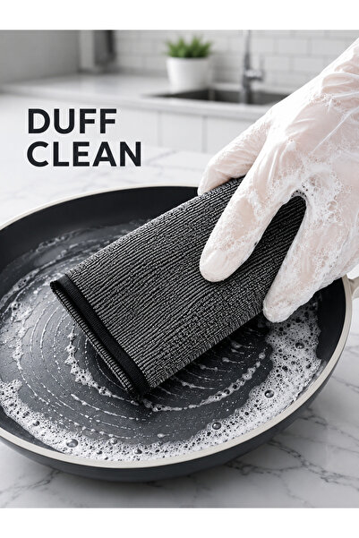 DUFF CLEAN 1 Adet Sihirli Inox Paslanmaz Telli Bulaşık Süngeri