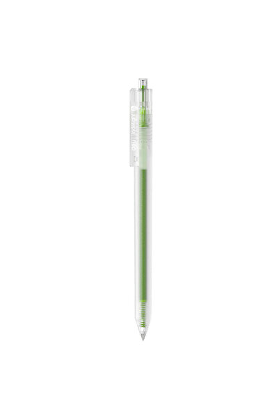 Deli Pix cu gel cu mecanism 0.5mm verde deschis