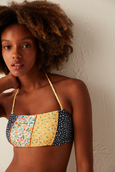 Penti Çok Renkli Bonita Strapless Bikini Üstü