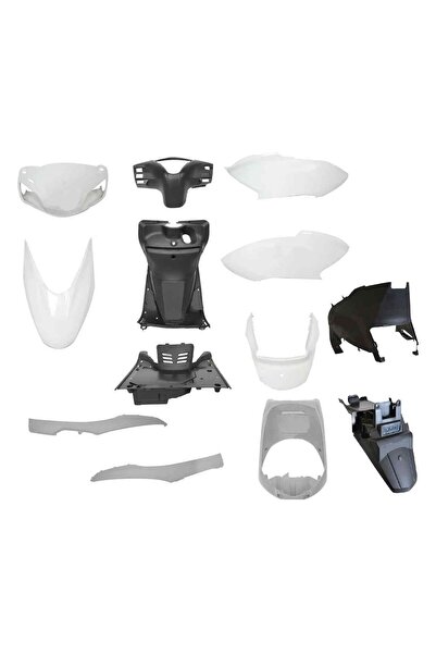 SEVGENT Honda Spacy Alpha 110 Kaporta Seti Beyaz 16 Parça